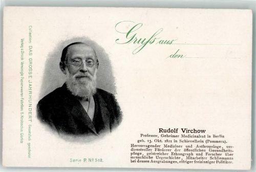 1900 Rudolf Virchow Das Grosse Jahrhundert Serie P Nr. 512