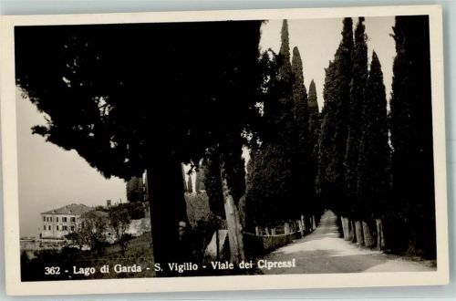 San Vigilio Lago di Garda viale dai Cipressi