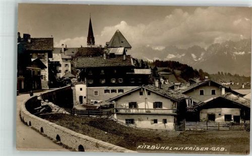 Kitzbühel 1930 mit Kaiser-Gebirge