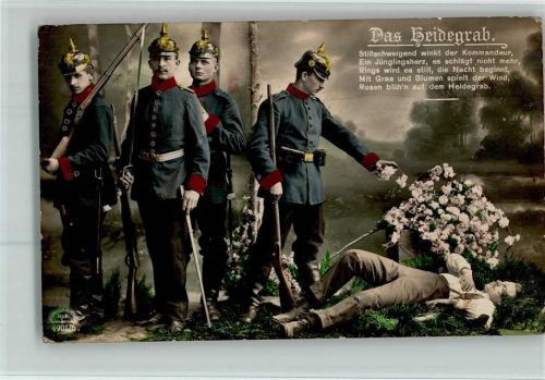 Fotoverlag R & K/L Serie 4901-6 - WK I Das Heidegrab
