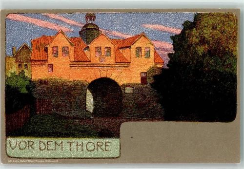 sign.Liebermann Ernst Vor dem Thore