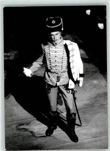 Conrad Immel in " Der Zigeunerbaron" Landestheater Linz Oper Autogramm