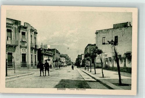 72100 Brindisi Foto AK Corso Garibaldi