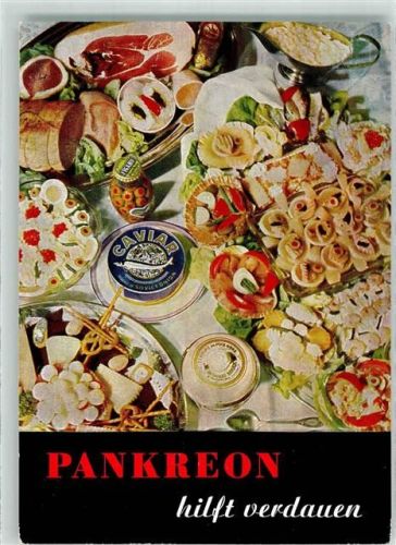 Hannover 1956 Pankreonfür die Verdauung Kali-Chemie AG