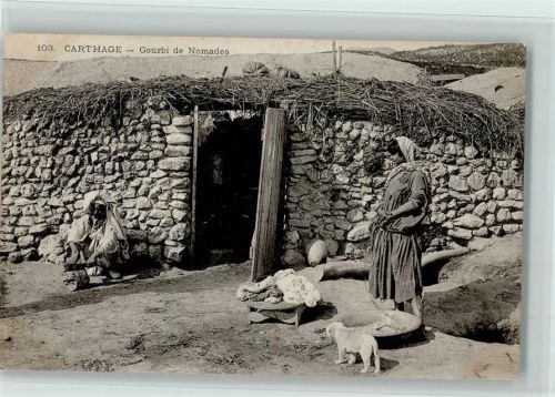 1905 Nr. 103 Gourbi de Nomades, gute Erhaltung