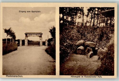 Hanerau-Hademarschen Sportplatz Hünengräber Hademarscher Park