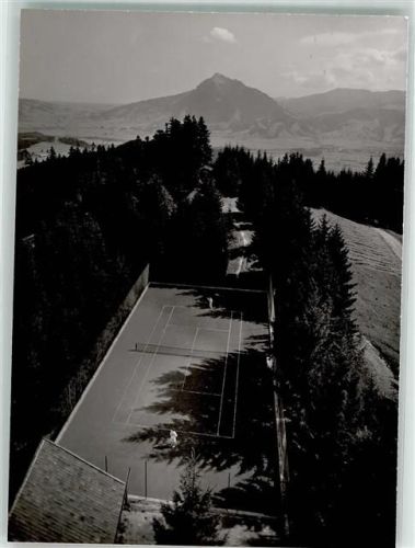 Sonthofen Tennis Allgäuer Berghof Ort handschriftlich