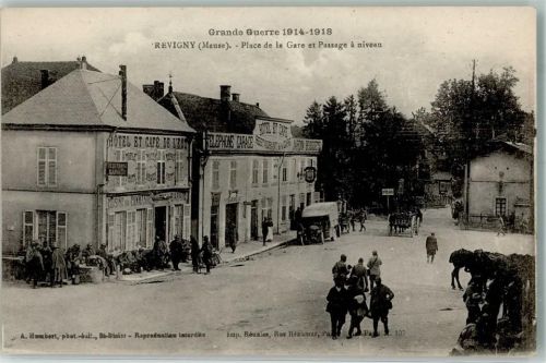 Revigny-sur-Ornain WK I 1914-1918 Hotel Place de la Gare
