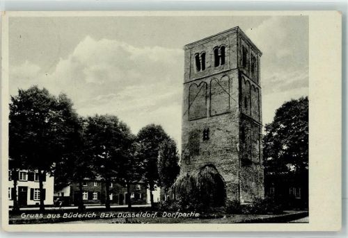 Büderich 1937 Altes Stadttor