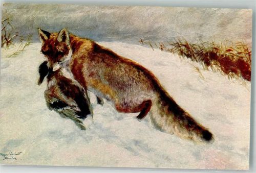 sign. Meyer-Eberhardt Reineke der Fuchs Ente