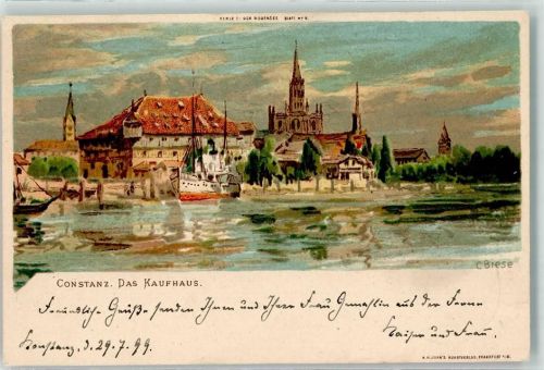 Konstanz 1899 Serie I Der Bodensee Blatt 5