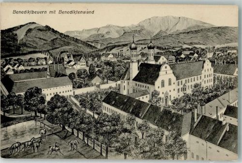 83671 W8174 Benediktbeuern 1912 - Kirche Kloster