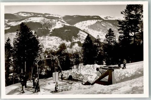Todtnau Skilift Skilaufen Bergstation Hasenhorn