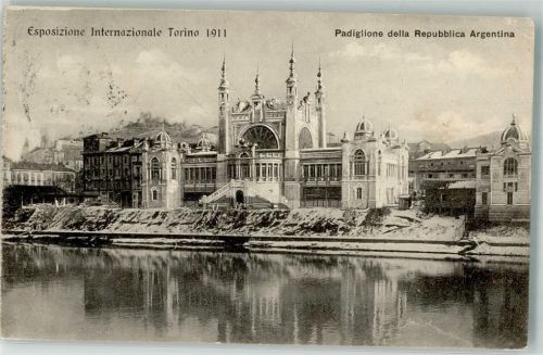 Buenos Aires 1911 - Ausstellung Torino 1905 Pavillon Argentina
