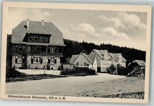 72270 W7292 Ruhestein Foto AK Stempel Militär-Gensesungs-Heim