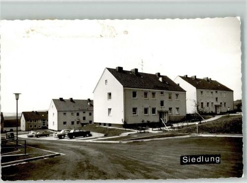 Osterode Siedlung VW Bulli Oldtimer Ort handschriftlich FOTO KEINE AK