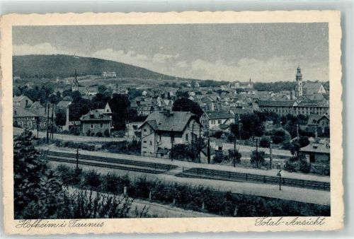 65719 W6238 Hofheim am Taunus - Bahnhof Gleisanlagen Bahnsteig