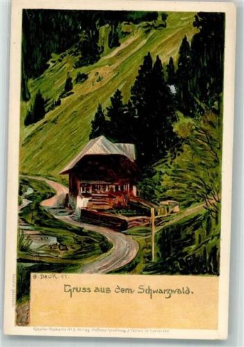 1898 Schwarzwaldhaus Verlag Velten Nr. 6
