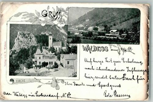 2754 Waldegg 1899 Gebrauchsspuren Kirche