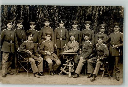 Busendorf 1916 Uniform Feldpost WK I Ort lt. Stempel