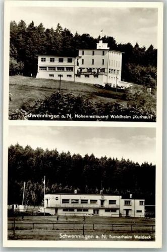 78048 W7730 Schwenningen am Neckar - Kurhaus Gasthaus Waldheim Turnerheim Waldeck