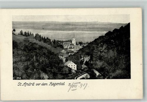 3423 St. Andrä vor dem Hagenthale 1907