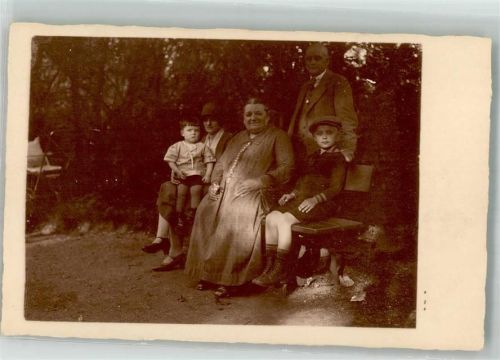 Naumburg 1927 Ort handschriftlich Familienfoto