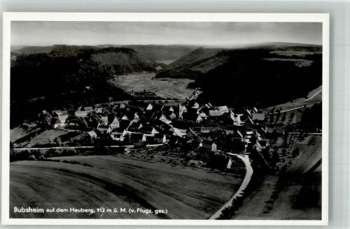 Bubsheim Fliegeraufnahme Auf dem Heuberg freigeg. d. R.L.M.