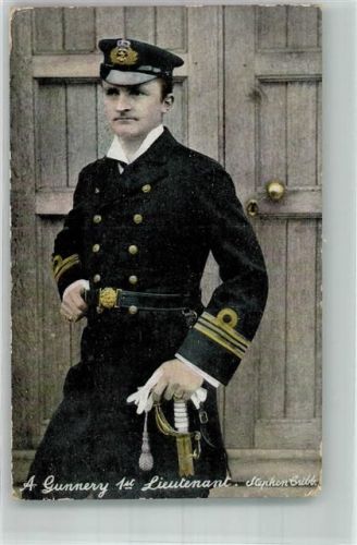 1909 A Gunnery 1 st Lieutnant Uniform England