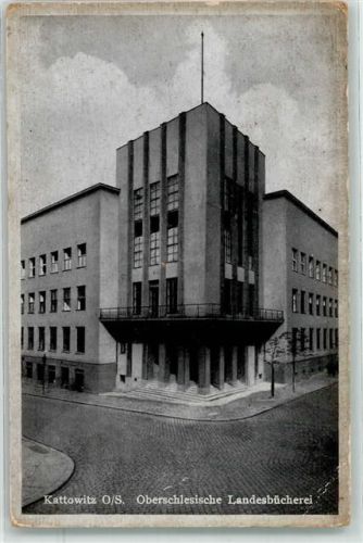 Kattowitz Oberschlesische Landesbücherei