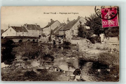 21120 Is-sur-Tille - Paysage sur l`Ignon