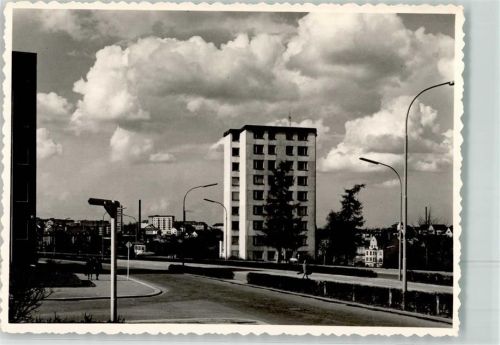 95028 W8670 Hof , Saale Privatfoto KEINE AK Arbeiterinnenwohnheim Jungfernsilo Ort handschriftlich