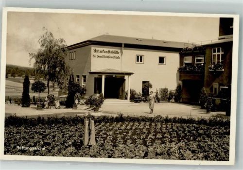 75378 W7263 Möttlingen , Württ 1935 Foto AK Landpost Möttlingen über Calw Rettungsarche