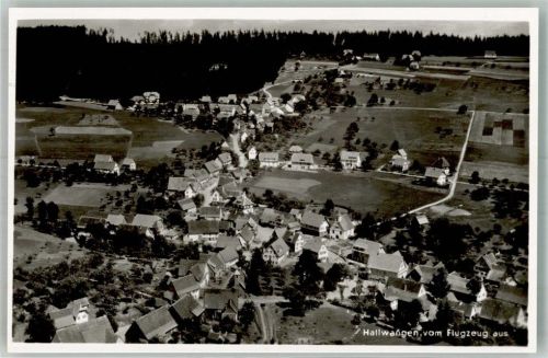 Hallwangen Fliegeraufnahme Freig. d. R.L.M.