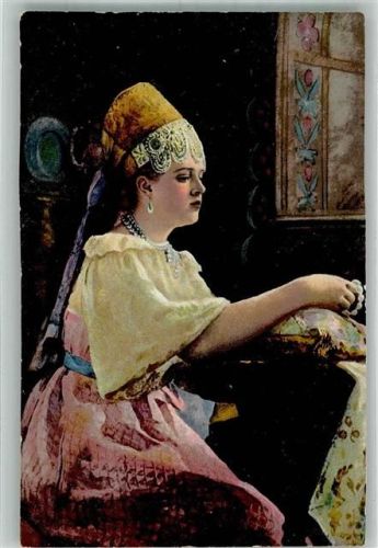 Zilina Sillein Foto AK Tracht Ausstellung Museum Bobrov