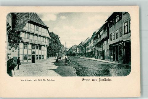 Northeim Am Münster mit Stift St. Spiritus