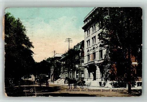 Montreal 1913 Sherbrooke Street