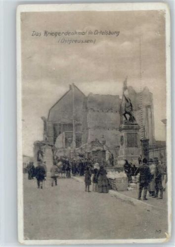 Stadt Ortelsburg / Szczytno - Kriegerdenkmal Ostpreußenhilfe