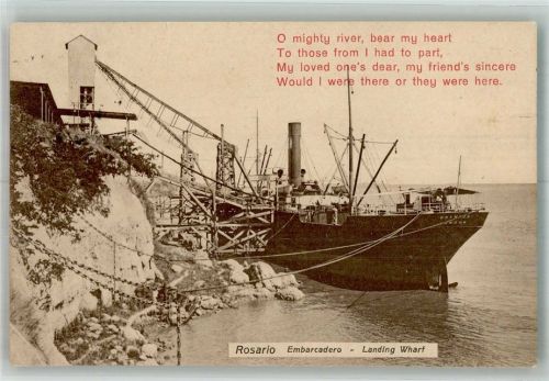 Rosario Hafen Landig Wharf