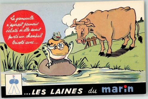 Werbung Mode Les Lines du marin Frosch