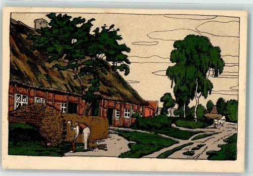 Lüneburger Heide Bauernhaus Dorfkate Verlag Kumm Gebr. 4281