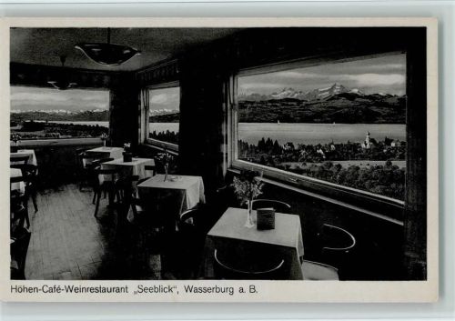 Wasserburg Höhen-Café-Weinrestaurant Seeblick Innenaufnahme