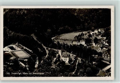 Treseburg Sommerbad Luftaufnahme
