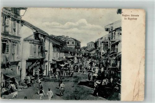 Bombay 1911 Native Straße Geschäft Tracht