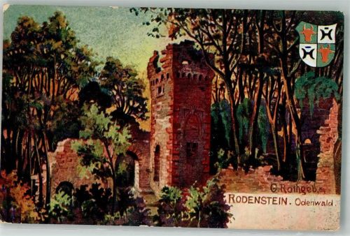 Rodenstein sign. Roth.,G. Burg Ruine