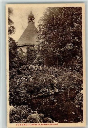 Coburg Partie im Salvator-Friedhof