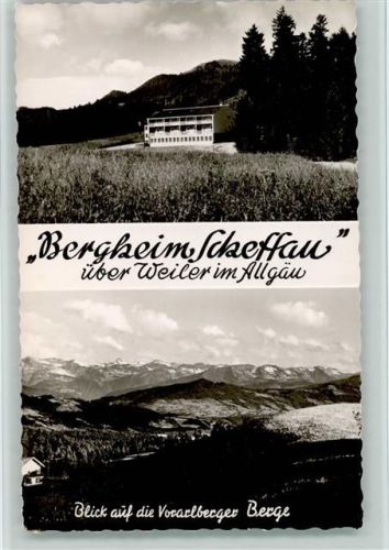 Weiler Bergheim Scheffau Vorarlberger Berge
