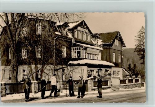 Kipsdorf FDGB-Erholungsheim Tellkoppe Winter
