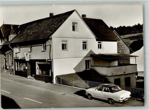 Hetzbach Auto Geschäft Metzgerei und Gasthaus Willenbücher