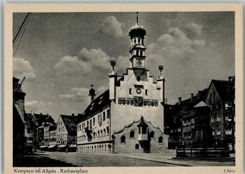 Kempten Rathausplatz Phot. J. Sienz